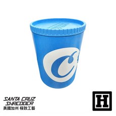 Santa Cruz 氣密儲存罐 - 美國原裝密封罐，附膠圈 CVAULT INTEGRA BOVEDA, COOKIES 藍色, 1個