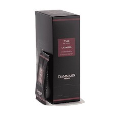 다만 프레르 프리미엄 미식 차 사케트 Dammann Freres Sachets Caramel Toffee Flavored Tea Bags Premium Gourmet Frenc, 1개입, 1개