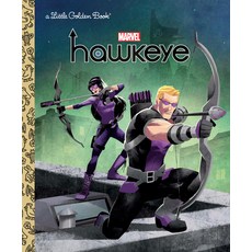 (영문도서) Hawkeye Little Golden Book (Marvel: Hawkeye) Hardcover, Golden Books, English, 9780593432082