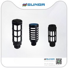 升加自控 塑膠高消音型消音器 [SUNGA] 有效降低噪音 適用多種氣動設備, 1個, PAL-04[AirTAC]