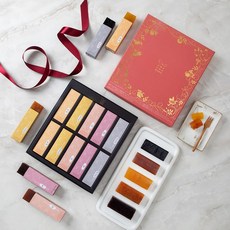 화과방 프리미엄양갱 선물세트 쇼핑백 포함, 1세트, 1kg