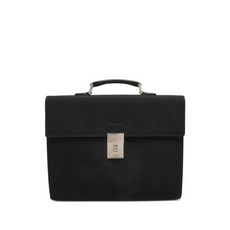 구찌 중고 콤비네이션 락 레더 브리프 케이스