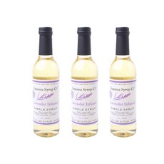 소노마시럽 라벤더 인퓨즈드 심플 시럽 올 내추럴, 3개, 375ml