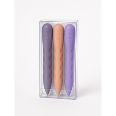 보브온 스틱형 펜슬 TPR 고무지 지우개 6P, 3개, 롱 123mm/L1