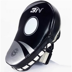 總經銷【BN高級手靶】拳擊手靶/散打靶/腳靶/拳靶 跆拳道靶 踼靶 截拳道 拳套（BNFIGHT手靶）, 1個, BN高品質手靶--銀色(單只)