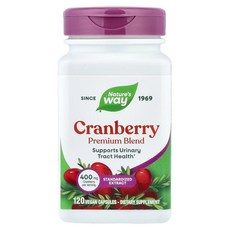 네이쳐스웨이 크랜베리 400mg 베지캡슐 120정, 1개