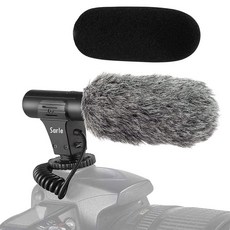 Tikysky 티키스카이 DSLR 카메라 외장 마이크 단일지향성 3.5mm