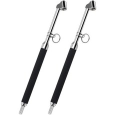 타이어 공기압 게이지 듀얼 헤드 트럭 10-150PSI 내구성 강한 스테인리스 스틸 양면 알루미늄 스케일판 차량용 RV 밴 2개 세트