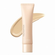 the SAEM 得鮮 空氣棉感妝前乳 - 校色提亮 清爽底妝, 1個, 。粉底液【#02自然米】30ml