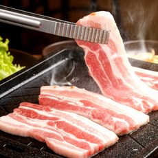 스페인 듀록 삼겹살 흑돼지 개별포장 냉동 띵작상점, 2개, 500g
