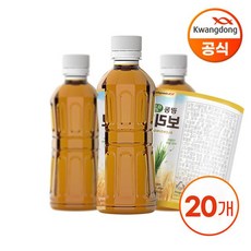 광동 밀싹 보리차 음료, 330ml, 20개
