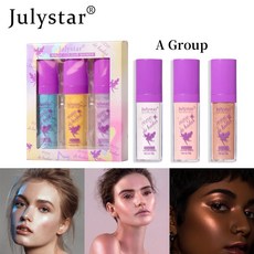 Julystar 仙女魔法幻彩提亮粉套裝, 1個, B產品僅供出口銷售，禁止國內銷售
