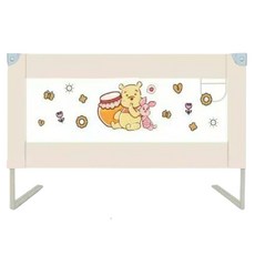 PETS WANT 垂直升降床邊護欄 70cm安全高度 適用於18個月以上 - 5歲兒童 s奶茶色 1組, 奶茶色190CM