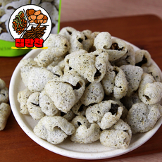 짭짤하고 고소하며 바삭하게 씹히는 식감 찹쌀 김부각, 5개, 35g