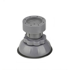 洗衣機防震穩固腳墊 大吸盤可調式防滑墊 8-13公分高度 適用冰箱家具, 1個, 洗衣機增高防震腳-1支(9CM大吸盤)