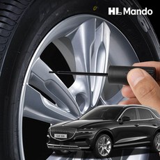 제네시스GV70 휠 복원 도색 붓펜 페인트 차 자동차 휠 긁힘 스크래치 기스 제거(호환 상품), 실버계열402, 1개, 실버계열 402