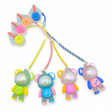 LED우주곰 골프티걸이 골프티꽂이 4P, 1세트, 방향티링-4P