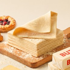 엣홈045 천연버터 사각시트 냉동생지 72g 12개입, 천연버터 사각시트 72g 12개입