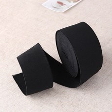 짱패브릭 (450cm)고탄력-이중직고무밴드-블랙, 45mm, 1개
