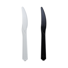 TY 나이프 블랙 화이트 벌크포장 2000개, 검정 2000개