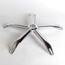 五爪椅腳架 電競椅配件 椅子底盤, 1個, （加厚）半徑26釐米不含輪