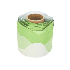 롤 테두리 장식 스티커 셀프 접착 블랙보드 트림, 2. Green