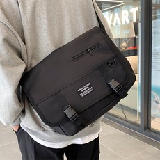 GGonsshop 側背郵差包, 黑色