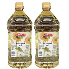 뮤엘올리바 해바라기 씨유 2000ml 2개, 2L