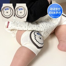 메르베 유아 아동용 무릎보호대 양쪽 세트 국내생산, 1세트, 푸들씨