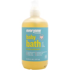 에브리원 베이비 배스 3in1 올인원클렌저 심플리 무향, 377ml, 1개