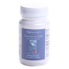 Allergy Research Group 輔酶 Q10 30mg 素食膠囊, 30顆, 1罐
