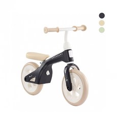 삼천리 밸런스바이크 베베몽 발로 구르는 유아자전거(휴대용스트랩), 베베몽-블랙