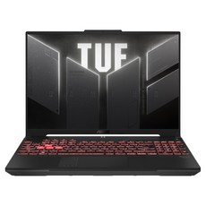 에이수스 2026 TUF 게이밍 A16 라이젠7 라이젠 100 시리즈 지포스 RTX 4050, 메카 그레이, FA607NUQ-RL010, 512GB, 16GB, Free DOS