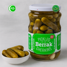 Berrak Pickled Gherkins Salted Turkish Pickles 피클 오이 아삭한 터키식 오이 피클, 1개, 680g