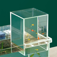 레이지플래닛 수족관 공간연장 어항확장, 1개, 투명
