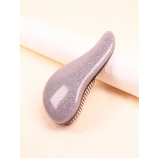 여성과 남성을 위한 1Pc 디탱글링 헤어 브러시 자연스럽고 젖은 모발 또는 건조한 실제 가발용 특별, 1개