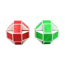 문스스토어어 접이식 마술 뱀 장난감, 그린