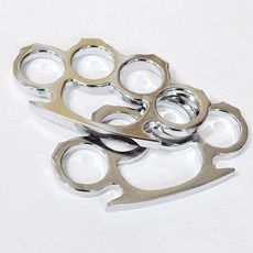 [무스포] 너클 고급 H-24 ( 스피드 슬림 ), 은색, 1세트