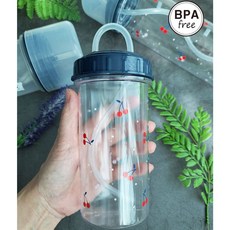 환자용 빨대 물병 병원용 요양원 환자 노인용, 애니멀-400ml, 1개