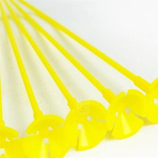 구니스토어 풍선컵 옐로우 500개입 풍선스틱별매 데코레이션 포토존꾸미기 파티준비