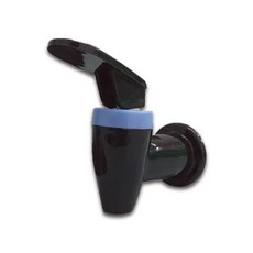 【WIDE VIEW】桶裝水專用水龍頭 開飲機水龍頭 台灣製造 原廠貨 保固一年, 1個, 藍色(黑)-冰水