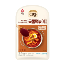 CJ 다담 국물떡볶이양념, 6개, 145g