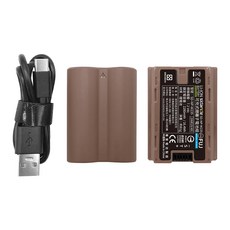 Sidande 適用於 Fujifilm NP-W235 相機專用 USB 充電式鋰電池 相機電池, 1個, 電池2入