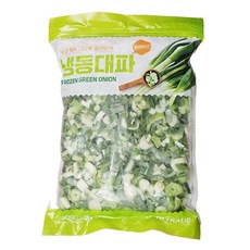 냉동대파슬라이스 1EA 깐 파 파기름 국물요리 대용량 손질야채, 2개, 600g