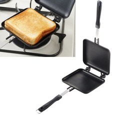 요시카와 파니니 팬 샌드위치 토스트 프라이팬 플랫형, 1개, 35cm