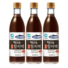 저온추출 참치액젓 맛선생 꽃게 참치액, 3개