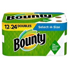 바운티 주방 페이퍼 키친타올 더블사이즈, 90개입, 12개