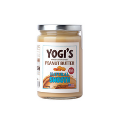 요기스 100 무첨가 무가당 Non-GMO 땅콩버터 땅콩잼 스무스 360g 하이올레익 미국산, 1개