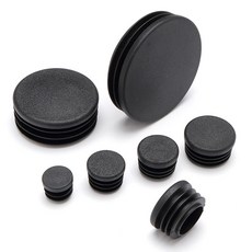 원형 플라스틱 파이프 플러그 스톱플 보호 커버 엔드 캡 실링 커버 16mm 19mm 20mm 22mm 25mm 28mm 30mm 32mm 35mm 38mm 40mm 42mm, 2 pcs, YSC 25 mm