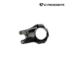 CRODER NATINO 鋁合金 CNC 登山車立管 多色可選 輕量化設計 提升操控性, 1個, Ø31.8 mm 藍色